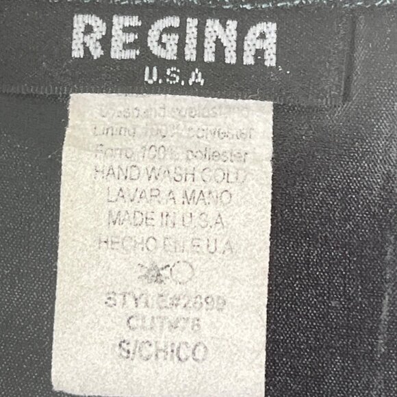 Regina Black Small Jacket/Blazer 3 Button Front 25e - Picture 6 of 13